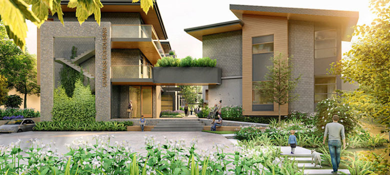 Compass Cohousing Rendering