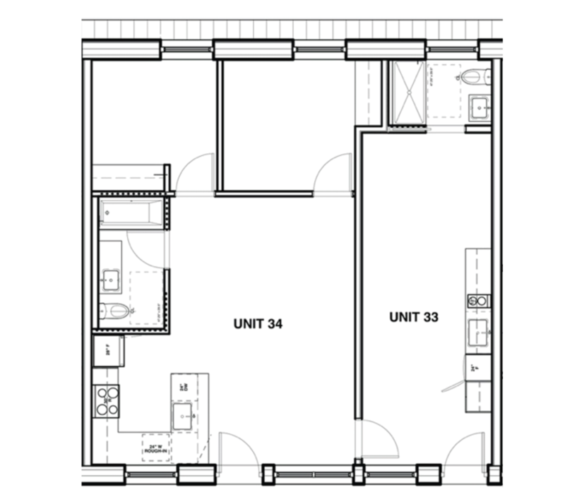 2 bedroom and lock off suite floor plans