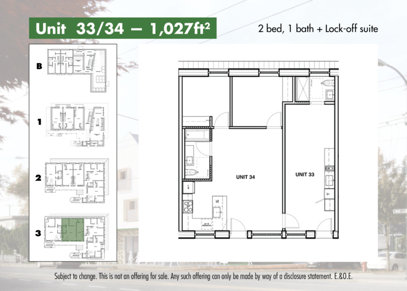 2 bedroom and lock off suite layout