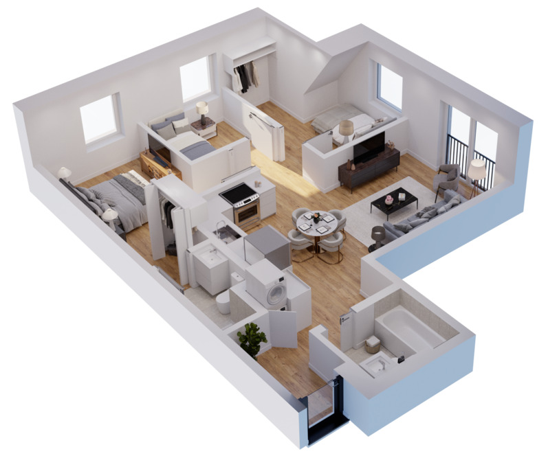 3 bedroom